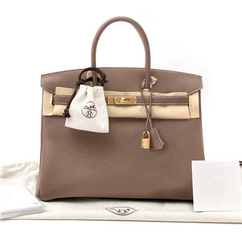 hermes birkin bag 35 togo etoupe women's purse|hermes birkin 25 retail price.